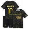 Original Trikotsatz Paris Saint-Germain NEYMAR JR 10 4.trikot Jordan 2022-23 Für Kinder